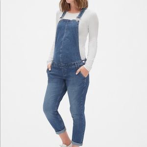 Gap Maternity Denim Overalls size XL. Worn twice